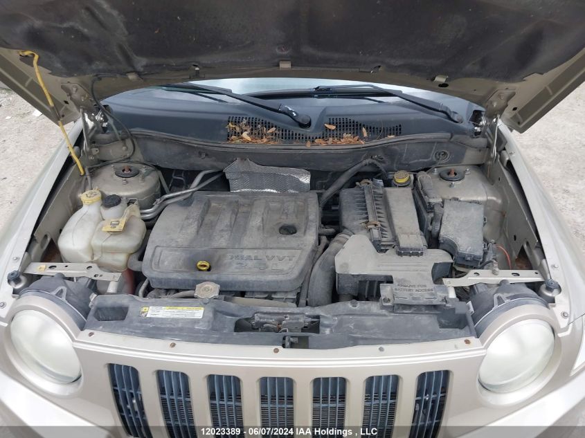 2009 Jeep Compass Sport VIN: 1J4FF47B19D210663 Lot: 12023389