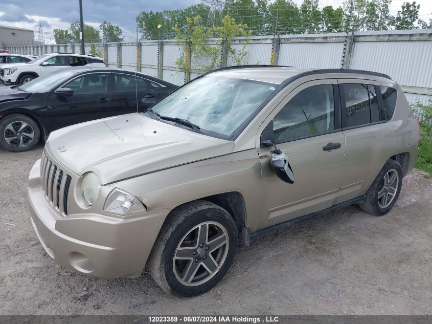 2009 Jeep Compass Sport VIN: 1J4FF47B19D210663 Lot: 12023389