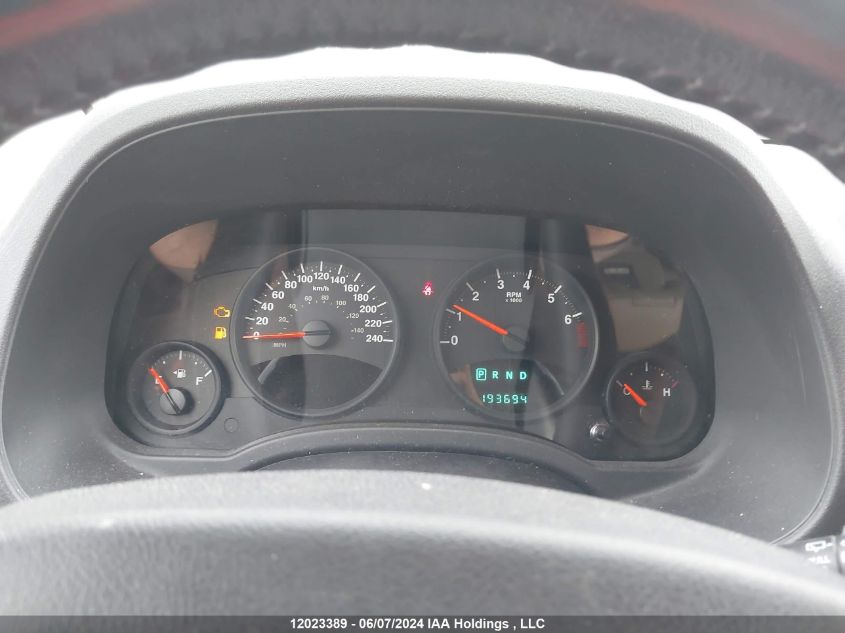 2009 Jeep Compass Sport VIN: 1J4FF47B19D210663 Lot: 12023389