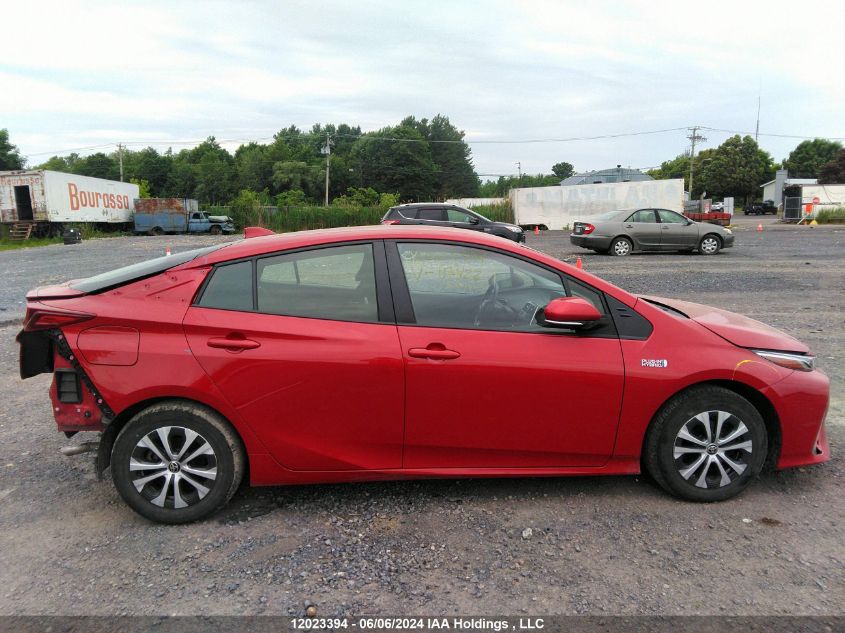 2021 Toyota Prius Prime Le/Xle/Limited VIN: JTDKAMFP4M3171422 Lot: 12023394