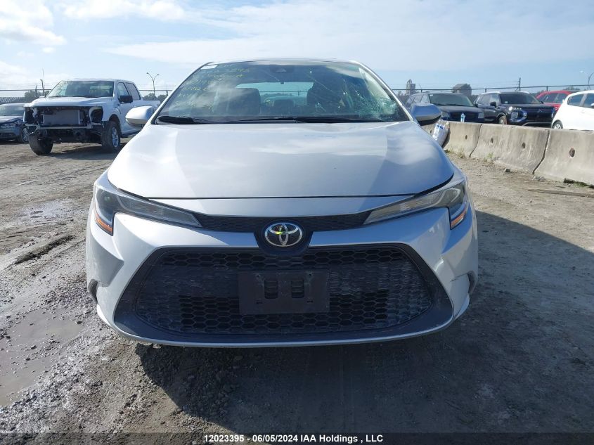 2021 Toyota Corolla Le VIN: 5YFBPMBE0MP198014 Lot: 12023395