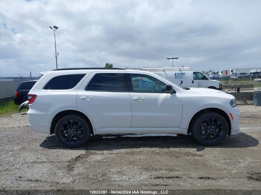 2022 Dodge Durango Gt VIN: 1C4RDJDG8NC224003 Lot: 12023397