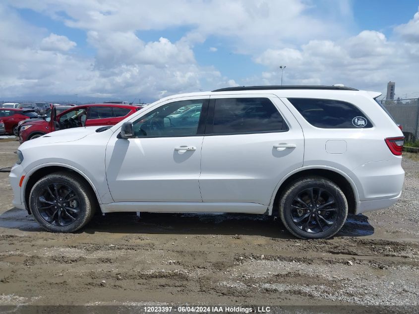 2022 Dodge Durango Gt VIN: 1C4RDJDG8NC224003 Lot: 12023397