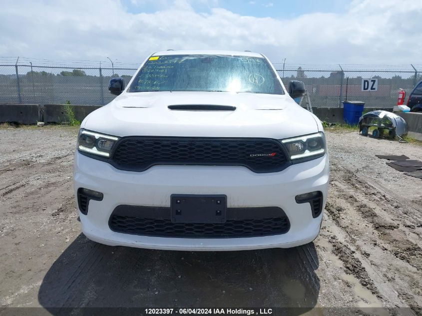 2022 Dodge Durango Gt VIN: 1C4RDJDG8NC224003 Lot: 12023397