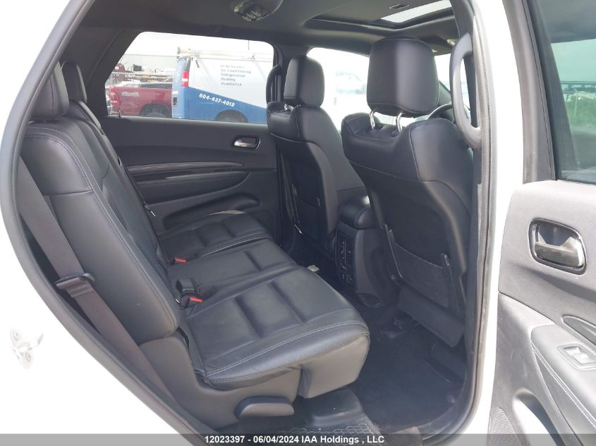 2022 Dodge Durango Gt VIN: 1C4RDJDG8NC224003 Lot: 12023397