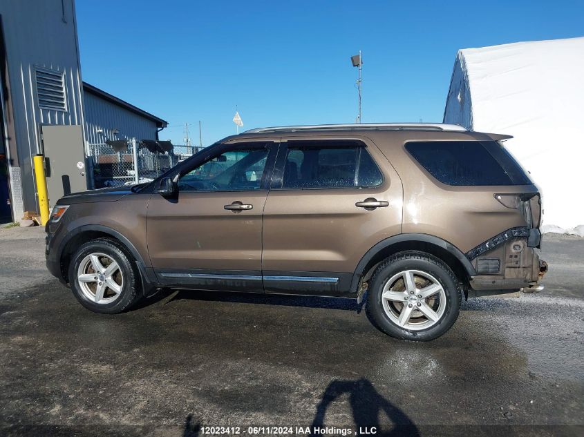 2016 Ford Explorer Xlt VIN: 1FM5K8DH5GGA39534 Lot: 12023412