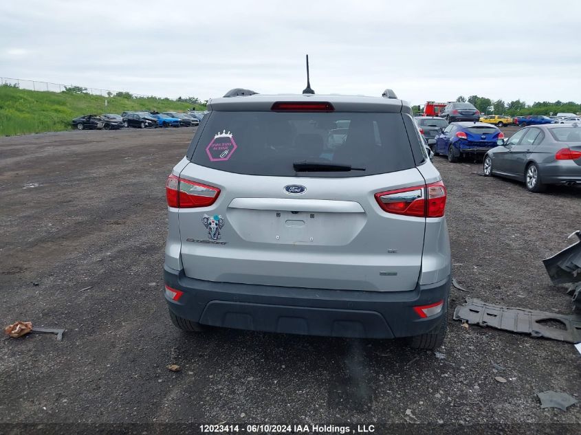 2018 Ford Ecosport Se VIN: MAJ3P1TE9JC160048 Lot: 12023414