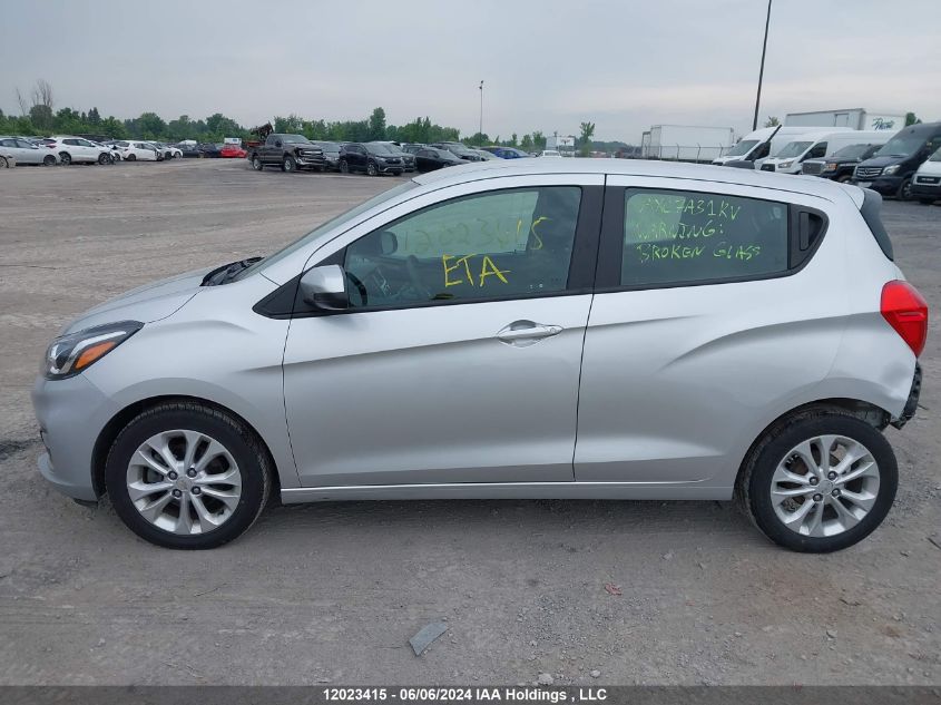 2021 Chevrolet Spark 1Lt VIN: KL8CD6SA7MC221084 Lot: 12023415