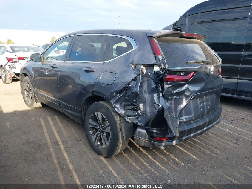 2020 Honda Cr-V Lx VIN: 2HKRW2H27LH205202 Lot: 12023417