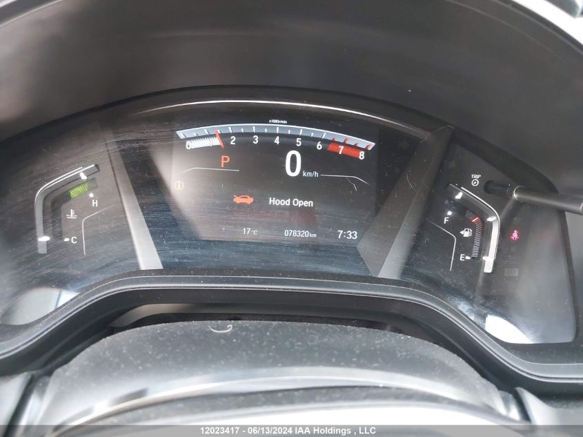 2020 Honda Cr-V Lx VIN: 2HKRW2H27LH205202 Lot: 12023417