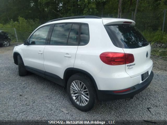 2015 Volkswagen Tiguan VIN: WVGJV7AX9FW590808 Lot: 12023422