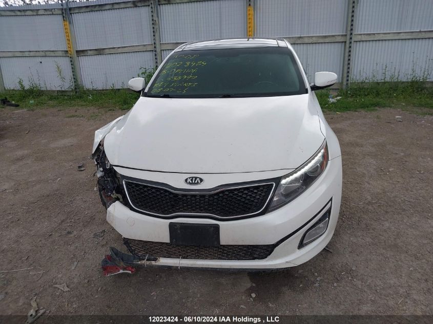 2015 Kia Optima VIN: KNAGN4A75F5638997 Lot: 12023424