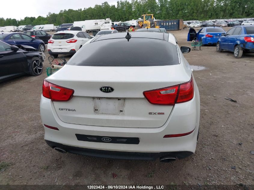 2015 Kia Optima VIN: KNAGN4A75F5638997 Lot: 12023424