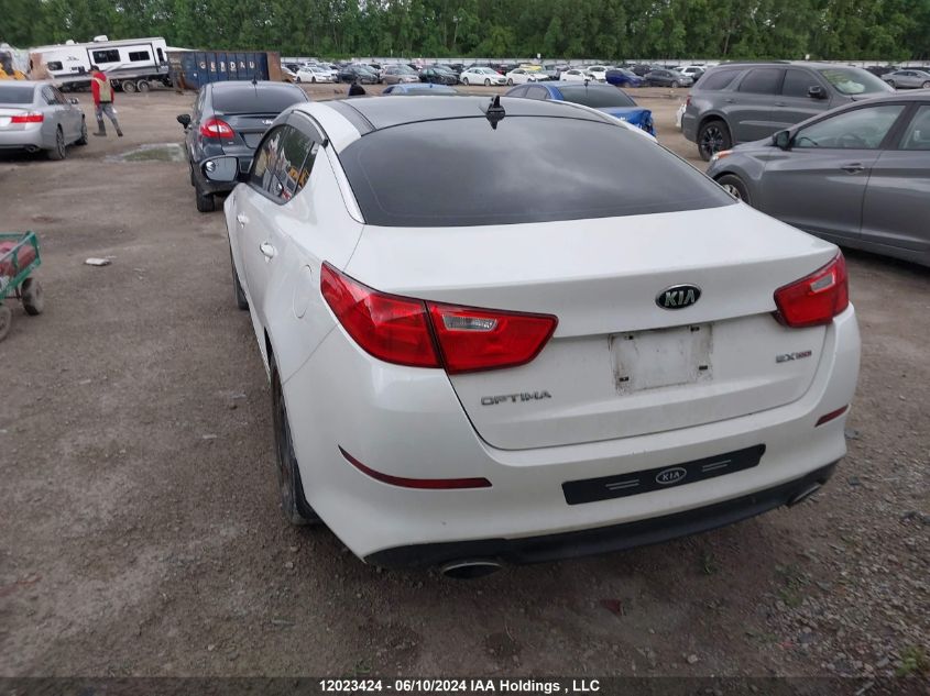 2015 Kia Optima VIN: KNAGN4A75F5638997 Lot: 12023424