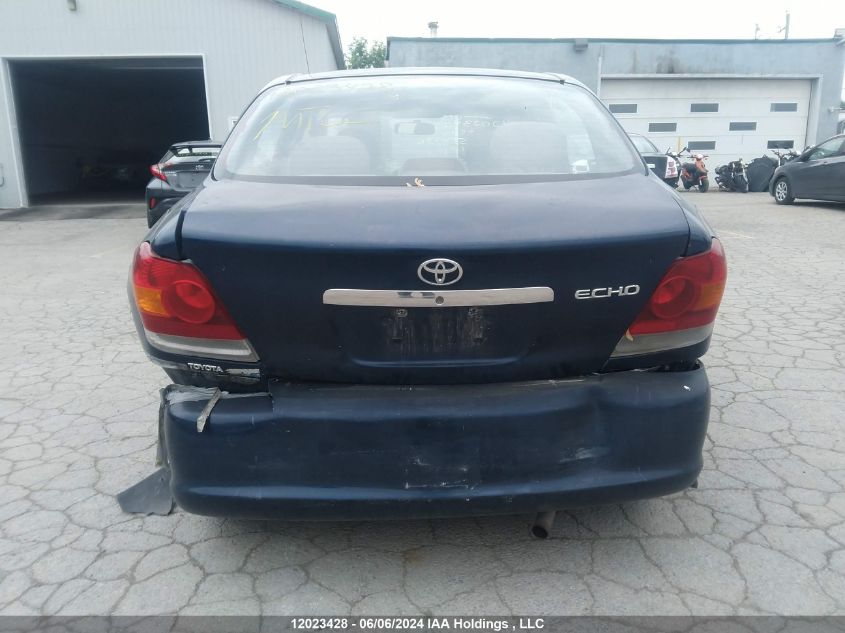 2003 Toyota Echo VIN: JTDBT123X35050036 Lot: 12023428