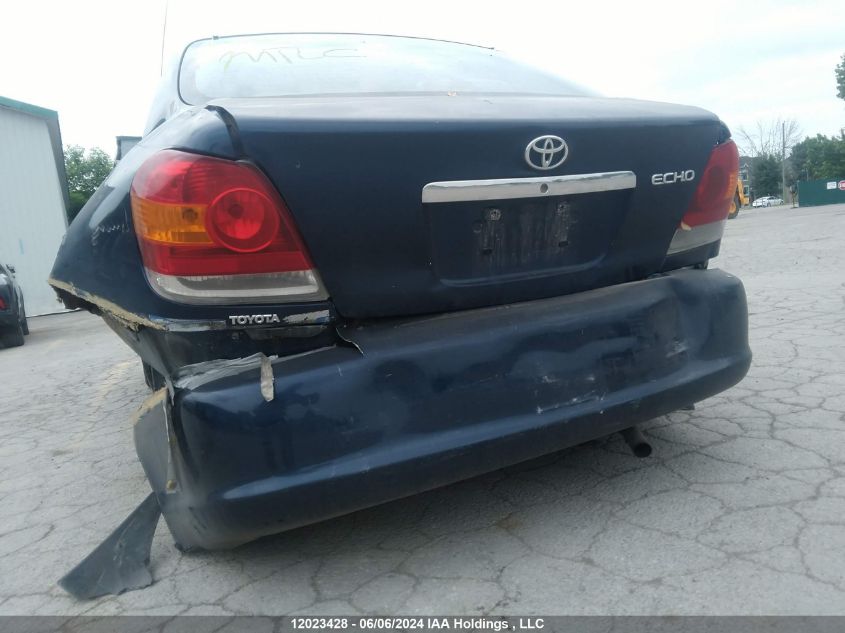 2003 Toyota Echo VIN: JTDBT123X35050036 Lot: 12023428