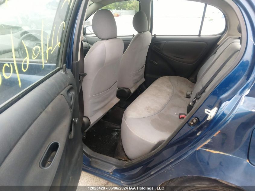 2003 Toyota Echo VIN: JTDBT123X35050036 Lot: 12023428