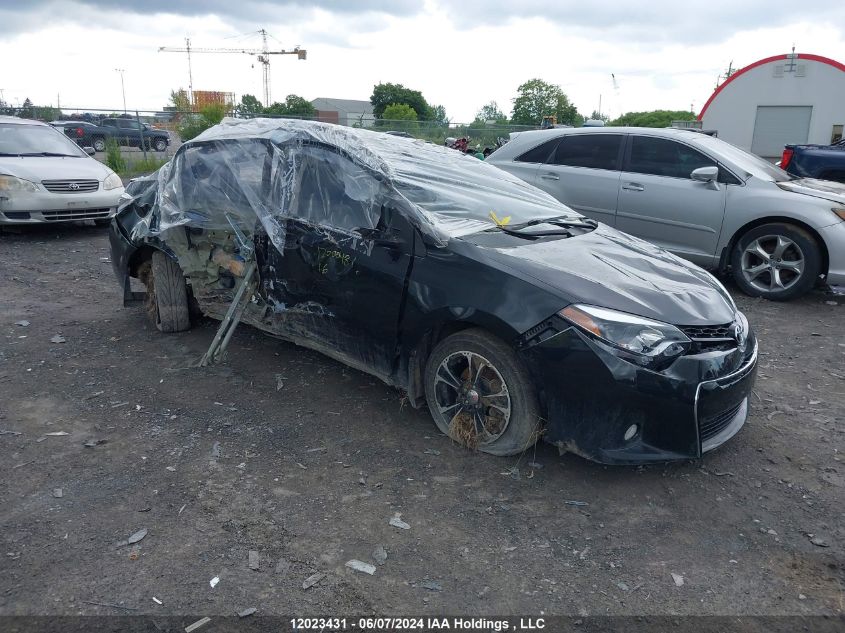 2016 Toyota Corolla Le VIN: 2T1BURHE2GC593202 Lot: 12023431