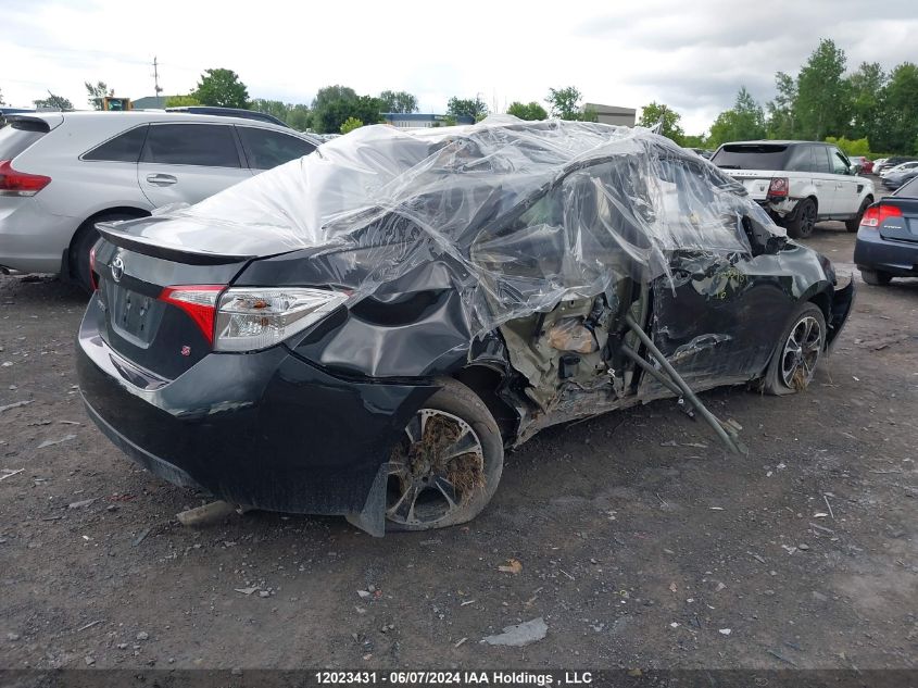 2016 Toyota Corolla Le VIN: 2T1BURHE2GC593202 Lot: 12023431