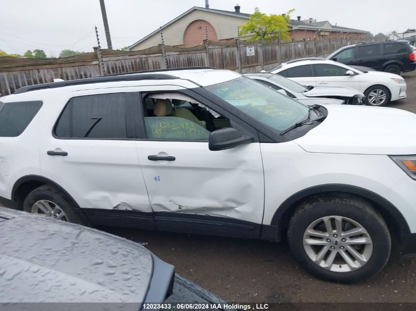 2017 Ford Explorer VIN: 1FM5K8B87HGA45212 Lot: 12023433