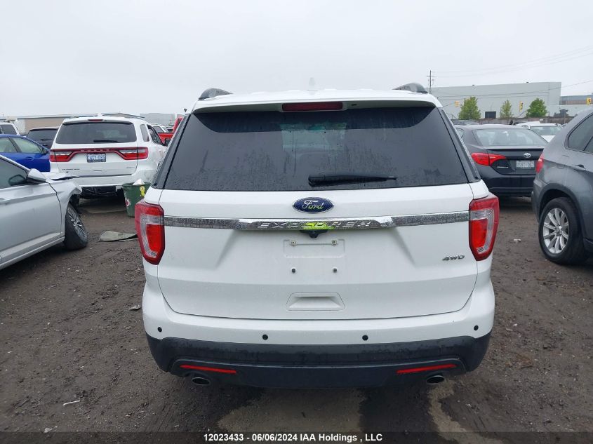 2017 Ford Explorer VIN: 1FM5K8B87HGA45212 Lot: 12023433