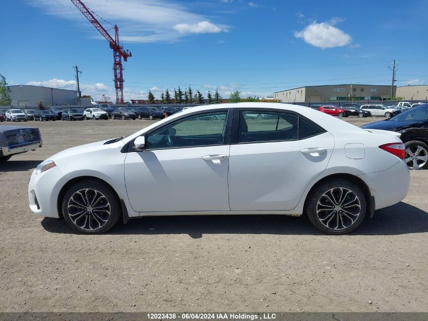 2016 Toyota Corolla Le VIN: 2T1BURHE4GC674136 Lot: 12023438