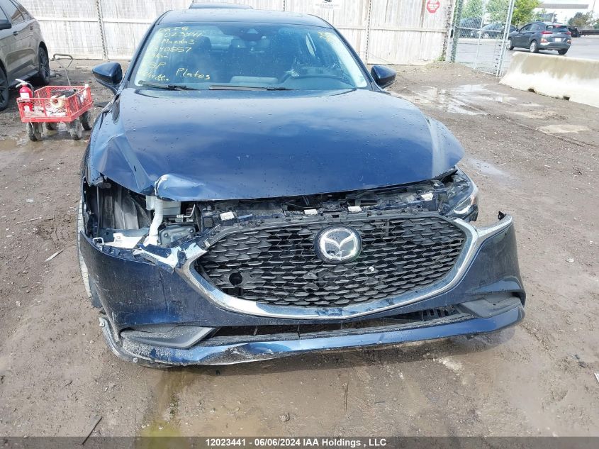 2021 Mazda Mazda3 VIN: JM1BPBCL7M1340557 Lot: 12023441