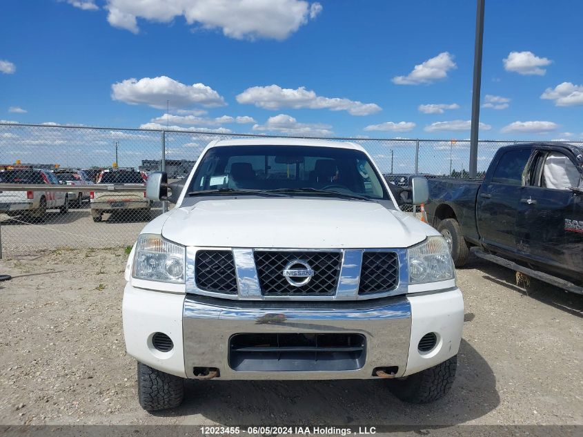 2006 Nissan Titan Se VIN: 1N6AA06B56N570885 Lot: 12023455