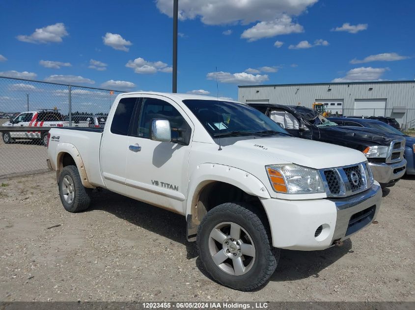 2006 Nissan Titan Se VIN: 1N6AA06B56N570885 Lot: 12023455