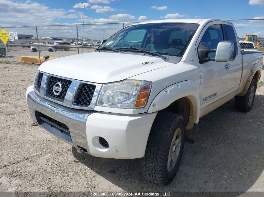2006 Nissan Titan Se VIN: 1N6AA06B56N570885 Lot: 12023455