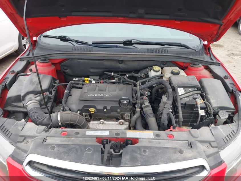 2015 Chevrolet Cruze Lt VIN: 1G1PE5SB3F7100081 Lot: 12023461