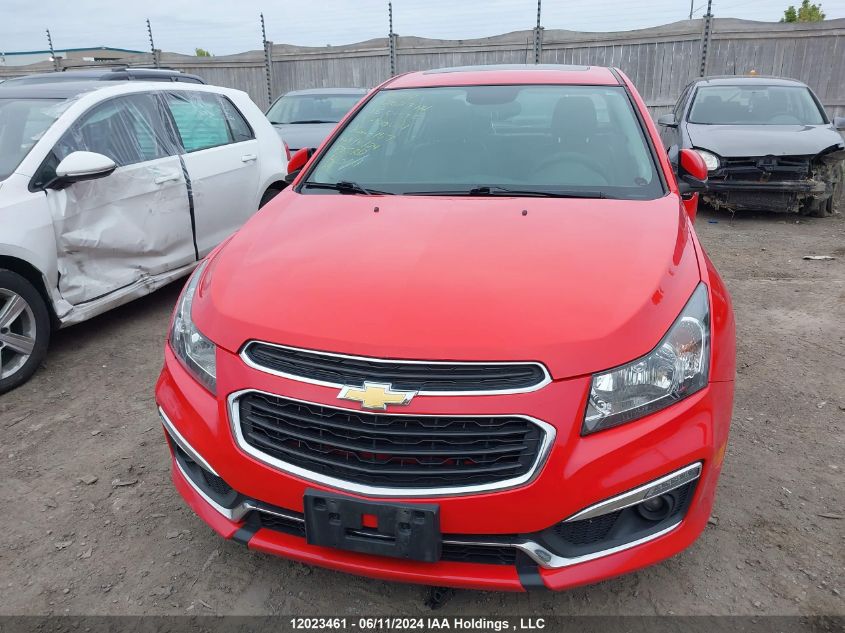 2015 Chevrolet Cruze Lt VIN: 1G1PE5SB3F7100081 Lot: 12023461