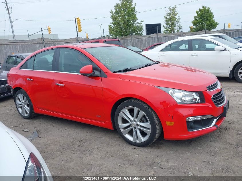 2015 Chevrolet Cruze Lt VIN: 1G1PE5SB3F7100081 Lot: 12023461