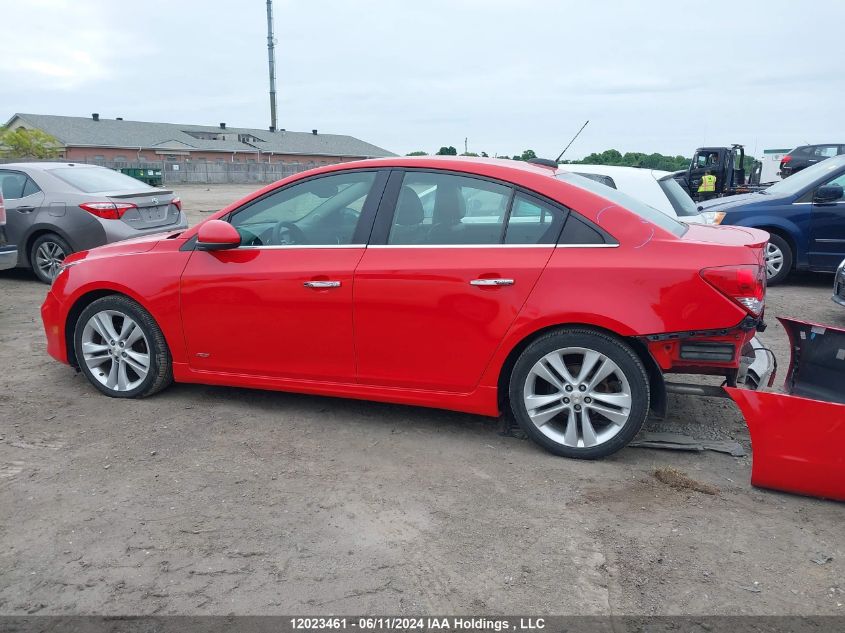 2015 Chevrolet Cruze Lt VIN: 1G1PE5SB3F7100081 Lot: 12023461