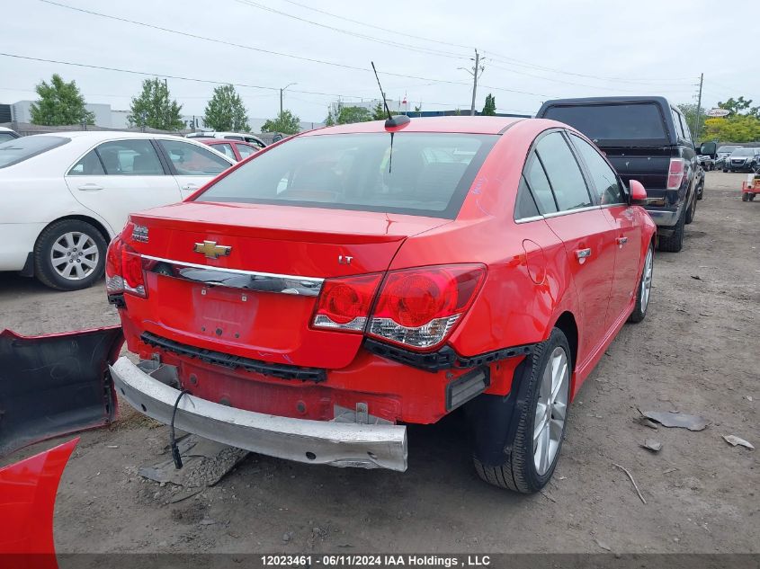 2015 Chevrolet Cruze Lt VIN: 1G1PE5SB3F7100081 Lot: 12023461