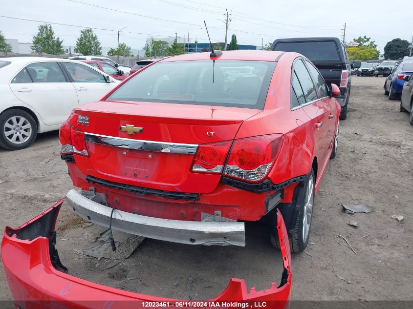 2015 Chevrolet Cruze Lt VIN: 1G1PE5SB3F7100081 Lot: 12023461