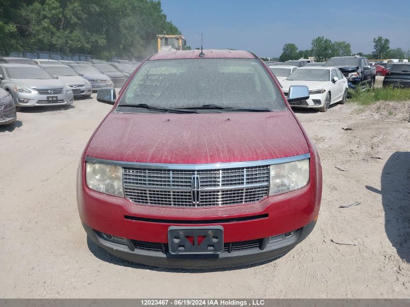 2010 Lincoln Mkx VIN: 2LMDJ8JC4ABJ08675 Lot: 12023467