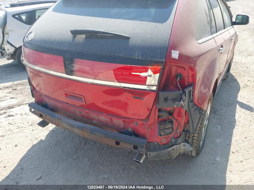 2010 Lincoln Mkx VIN: 2LMDJ8JC4ABJ08675 Lot: 12023467