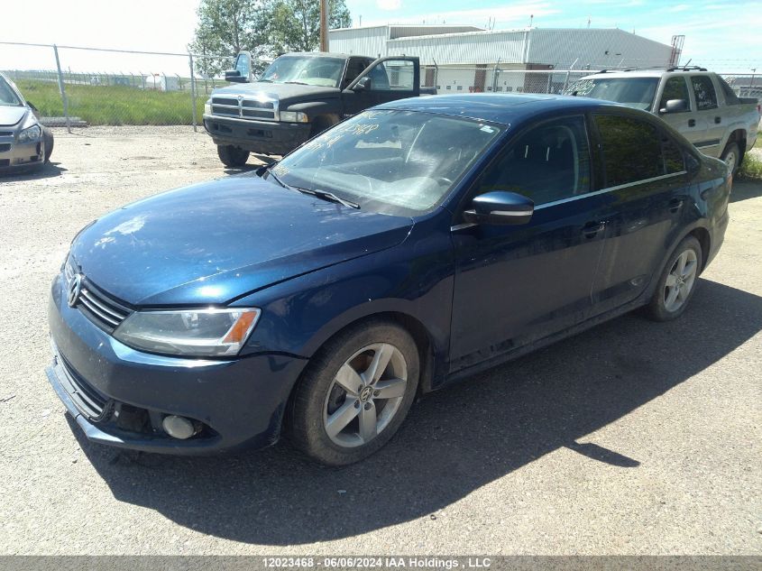 2011 Volkswagen Jetta Sedan VIN: 3VWLX7AJ7BM040999 Lot: 12023468