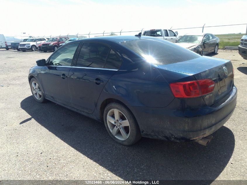 2011 Volkswagen Jetta Sedan VIN: 3VWLX7AJ7BM040999 Lot: 12023468