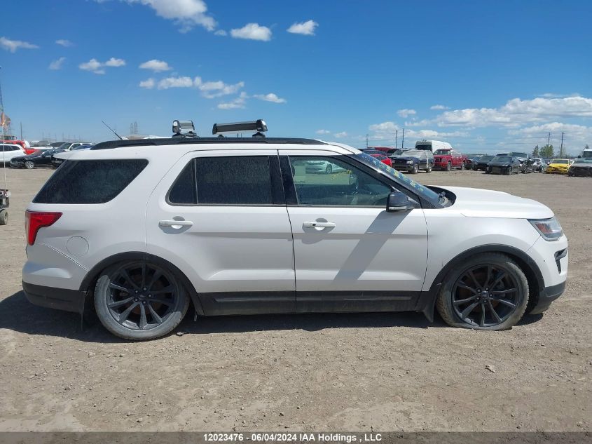 2019 Ford Explorer Xlt VIN: 1FM5K8DH0KGA17787 Lot: 12023476