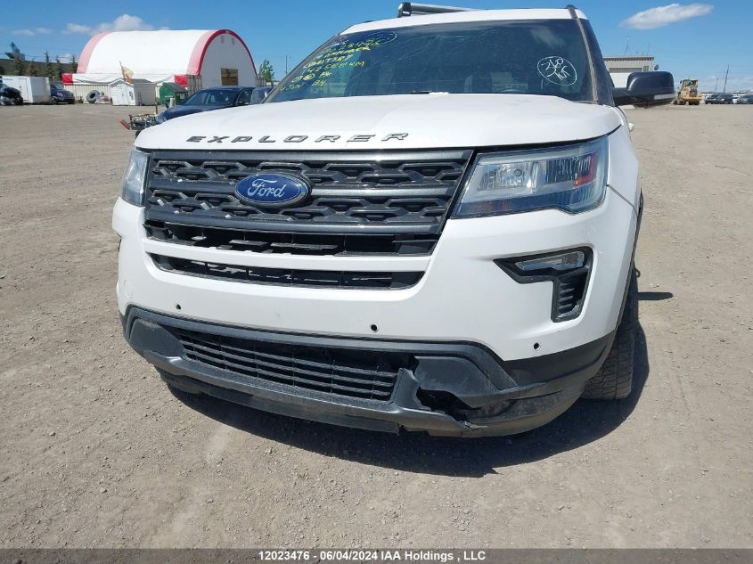 2019 Ford Explorer Xlt VIN: 1FM5K8DH0KGA17787 Lot: 12023476