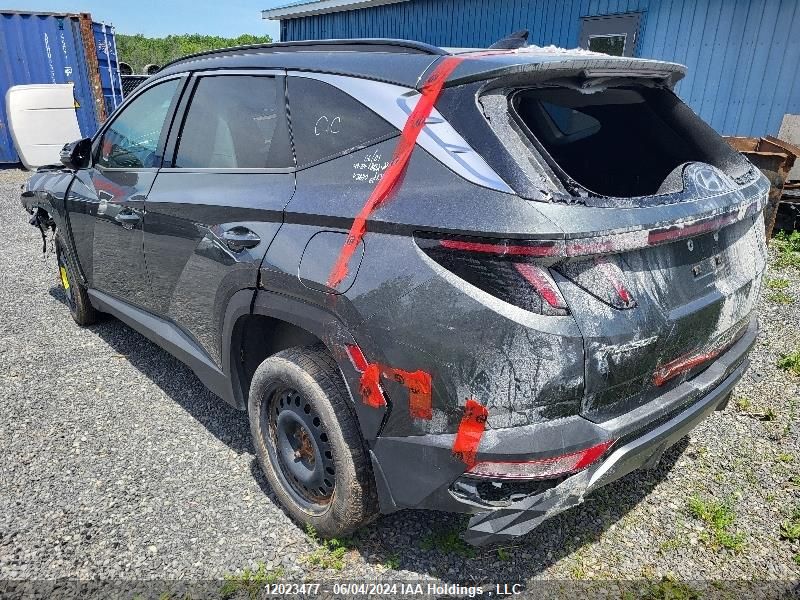 2022 Hyundai Tucson Sel VIN: KM8JCCAE1NU043670 Lot: 12023477