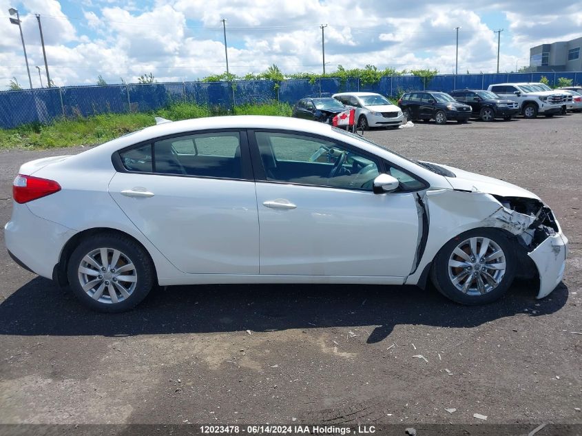 2015 Kia Forte VIN: KNAFX4A63F5435734 Lot: 12023478