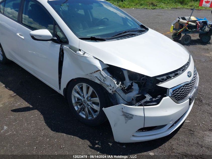 2015 Kia Forte VIN: KNAFX4A63F5435734 Lot: 12023478