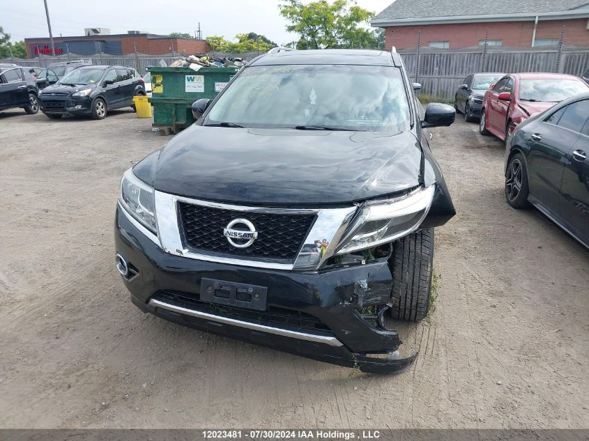 2015 Nissan Pathfinder S/Sv/Sl/Platinum VIN: 5N1AR2MM7FC698449 Lot: 12023481