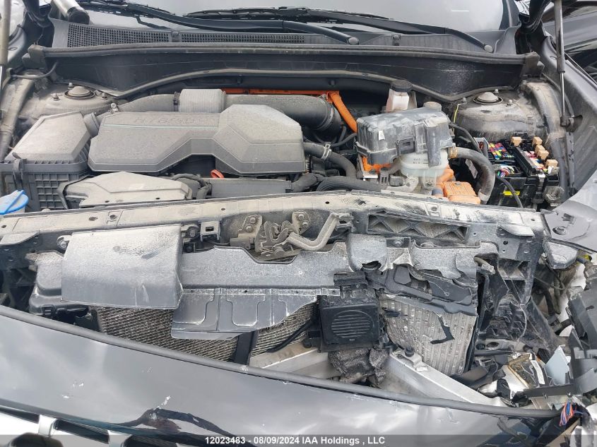 2021 Hyundai Santa Fe Limited VIN: KM8S5DA18MU007801 Lot: 12023483