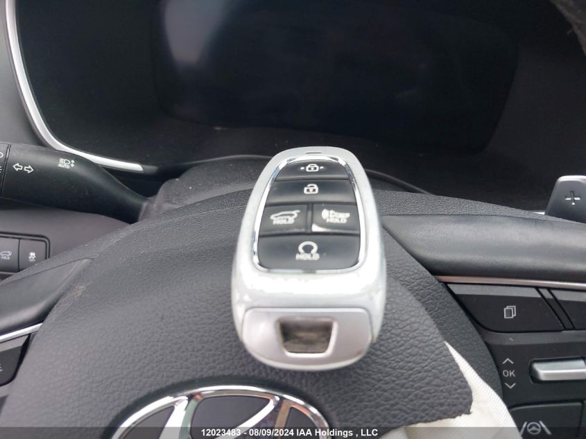 2021 Hyundai Santa Fe Limited VIN: KM8S5DA18MU007801 Lot: 12023483