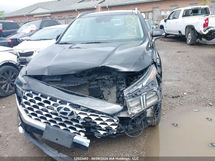 2021 Hyundai Santa Fe Limited VIN: KM8S5DA18MU007801 Lot: 12023483