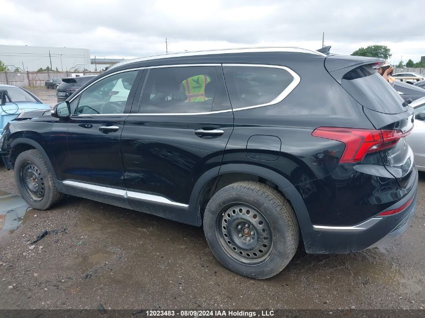 2021 Hyundai Santa Fe Limited VIN: KM8S5DA18MU007801 Lot: 12023483